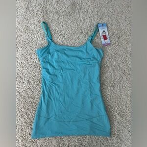 Women's Large Assets By Spanx Blue Top This Cami NWT